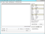 Avex DVD and Video Converter Pack screenshot